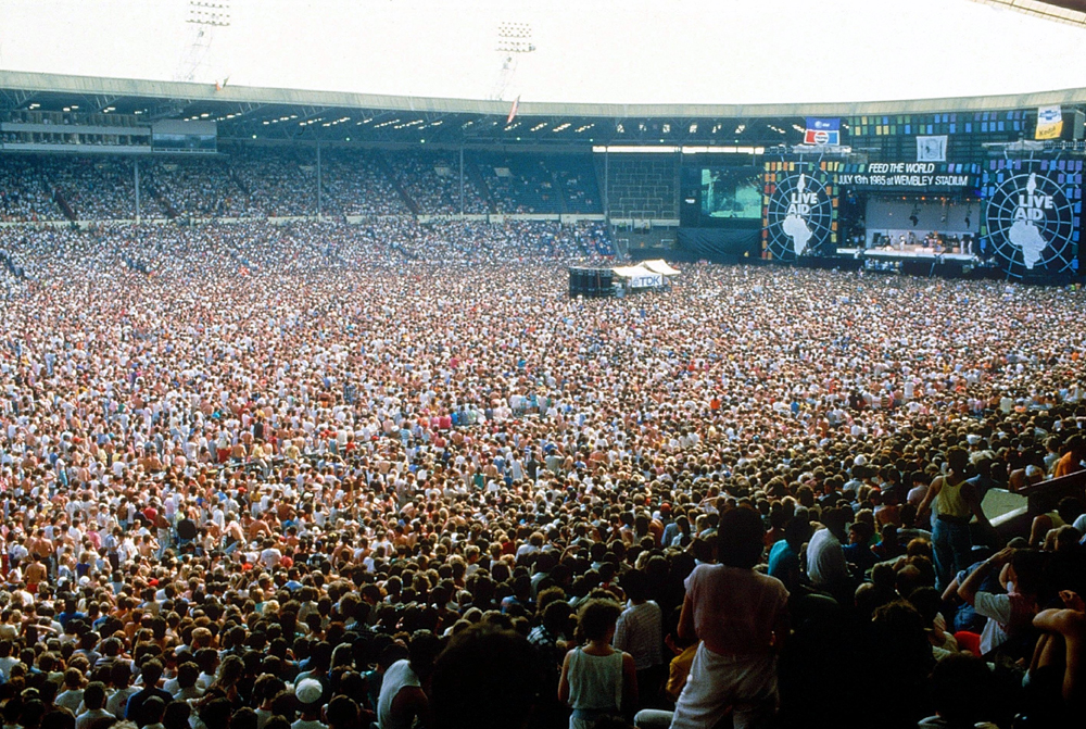 Photo of crowd at Wembley